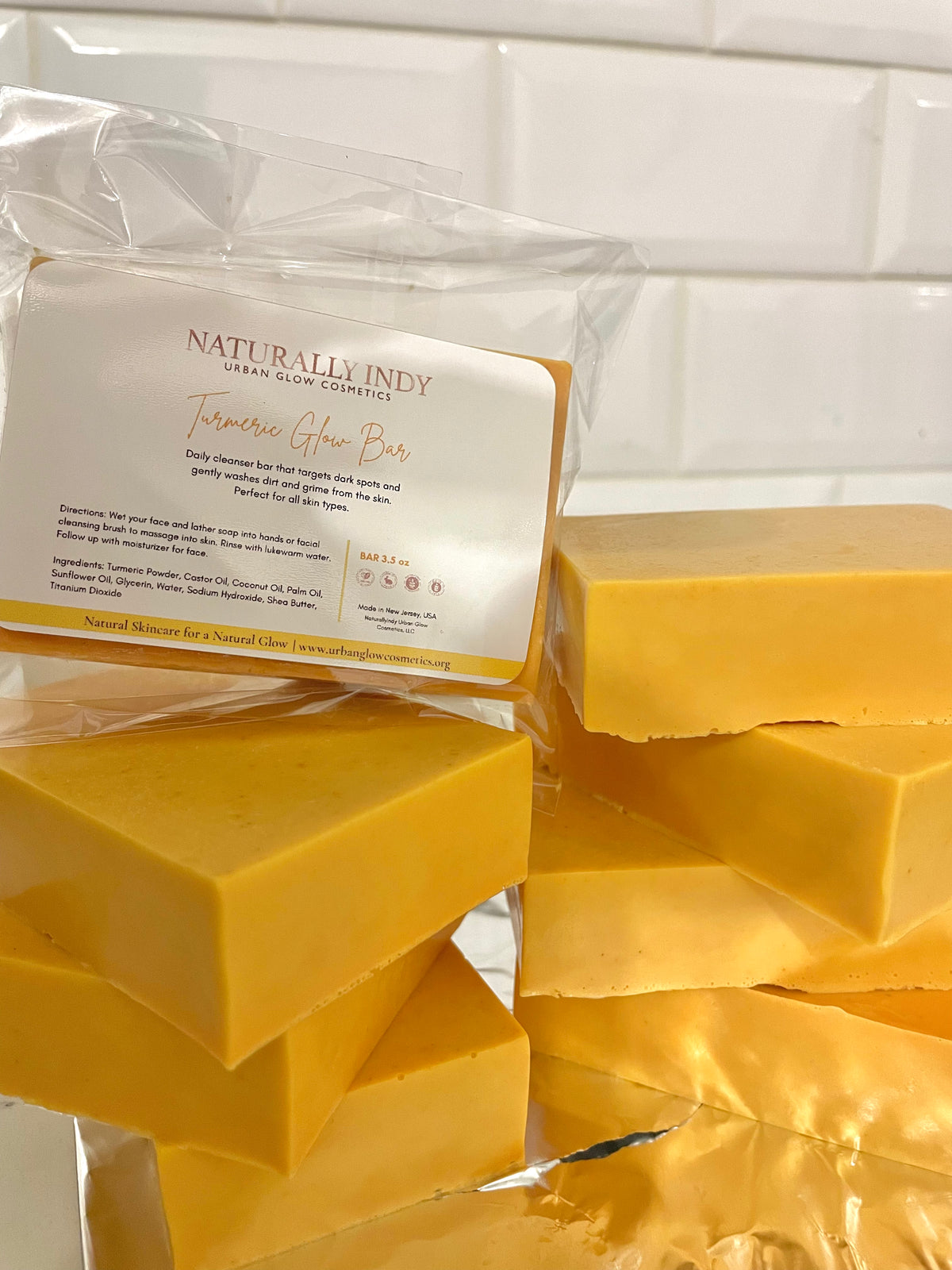 Turmeric Glow Bar Urban Glow Cosmetics