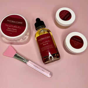 Rose Glow Spa Kit  (Luxe Home Spa Essentials)