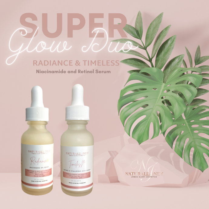 Niacinamide and Hyaluronic Acid Super Glow Duo